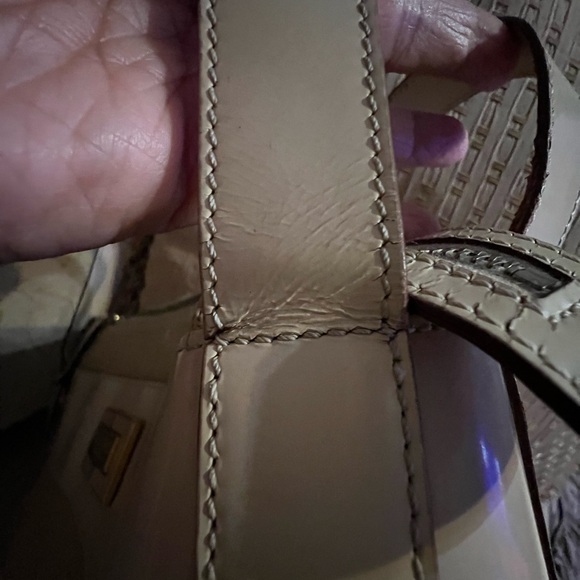 Céline CELINE REHAB Hand Bag Canvas Beige - Picture 4 of 17